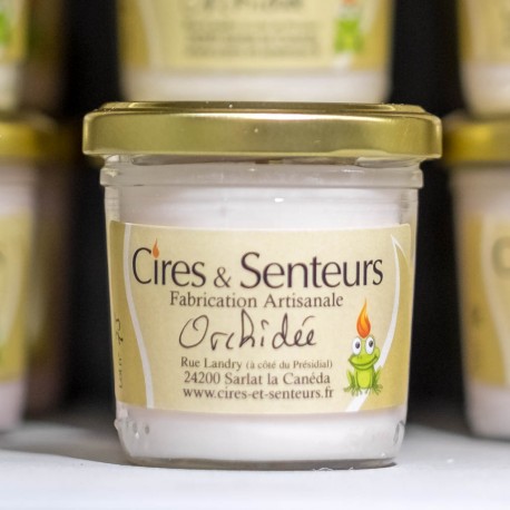 Bougie Orchidée